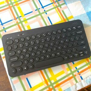 Compact Black Wireless Keyboard